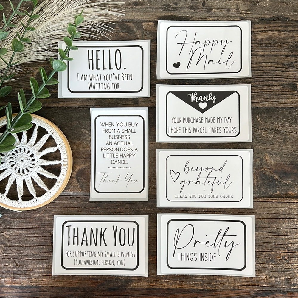 3/$20📦 UGLY BOX 21 piece custom label sampler pack  for shipping/packaging